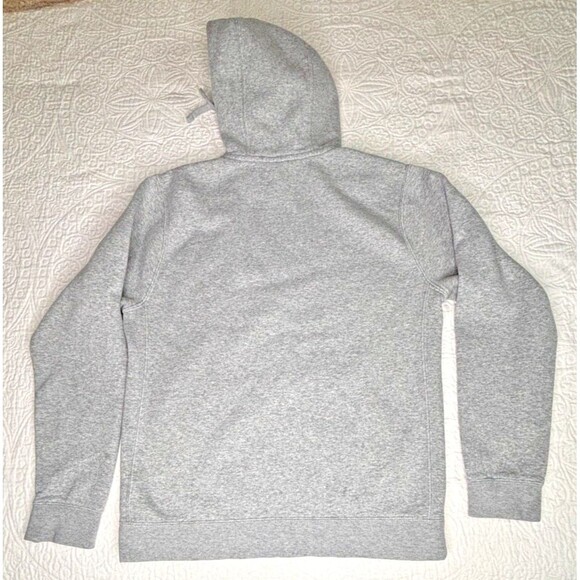 Nike Sportswear Club Fleece Gray Sweatshirt Hoodie Men's Size Sm Tall BV2654-063 - Picture 11 of 15